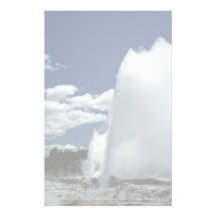 Whakarewarewa, Pohutu geyser, Rotorua, New Zealand Personalized Stationery