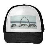Whale Bone Rib Arc and Skin Boat Frames at Barrow, Hats