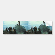 Whale Butchering Bumper Sticker