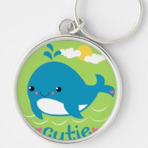 Whale Cutie Key Chain