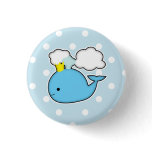 Whale King Button