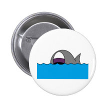 Whale Pinback Button
