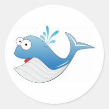 Whale products sticker