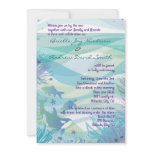 Whale & Sea Life Wedding Invitation