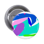 Whale Shark Dolphin Orca Rain Ocean Pinback Buttons
