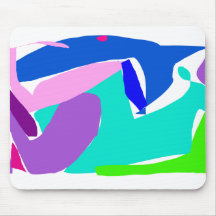 Whale Shark Dolphin Orca Rain Ocean Mousepad