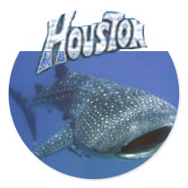 Whale Shark with Childs Name on the Stickers