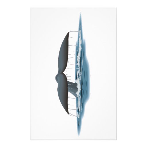 Whale Watcher Stationery Design