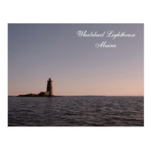 Whaleback Lighthouse, Maine  Postcard