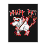 Wharf Rat Cartoon Mascot Post Card
