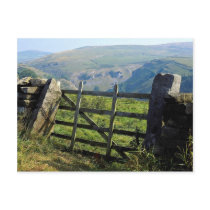 Wharfe Dale gateway, Yorkshire, England Post Card
