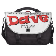 What a difference a Dave makes. Bag For Laptop