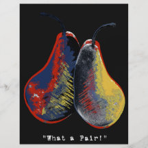 what a pair - dark flyer design
