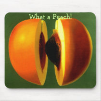 What a Peach! Mouse Mats