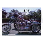 WHAT A RIDE IT HAS BEEN-40th BIRTHDAY Greeting Cards