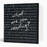 What Are You Reading Authors Binder