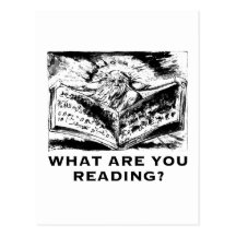 What Are You Reading Urizen Postcard