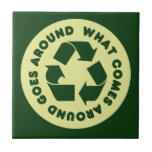 What comes around goes around tile