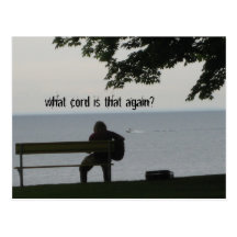 what cord is that again? postcards
