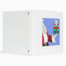WHAT DID SANTA BRING YOU THIS YEAR 3 RING BINDER