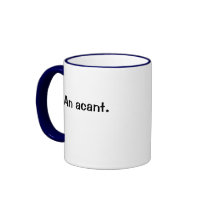 What do you call an accountant...? One Liner joke Mug