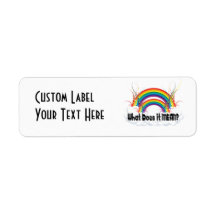 WHAT DOES IT MEAN? DOUBLE RAINBOW LABELS