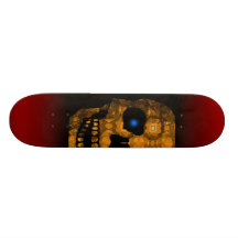 What evil lurks? skateboard deck