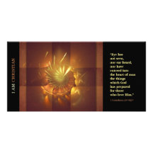 What God Has Prepared Scripture Card Photo Card