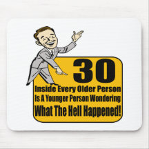 What Happened 30th Birthday Gifts Mouse Pad