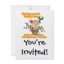 what happens at christmas party stays custom announcement