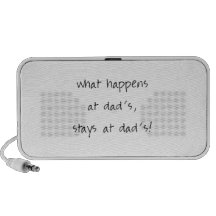 What Happens At Dads Mp3 Speakers