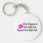 What Happens At Girls Night Out Stays At Girls Nig Key Chain