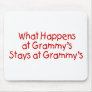 What Happens At Grammys Red Mousepad
