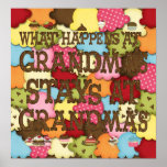 What happens at Grandmas Posters
