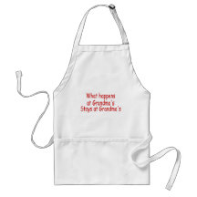 What Happens At Grandma's Stays At Grandma's Aprons