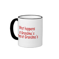 What Happens At Grandmas, Stays At Grandmas Coffee Mugs