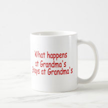 What Happens At Grandma's Stays At Grandma's Mug