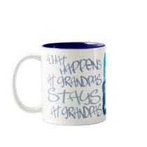 What Happens At Grandpas Coffee Mugs