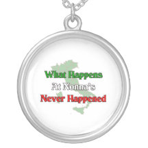 What happens at Nonna's never happened Custom Necklace