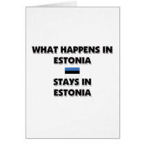 What Happens In ESTONIA Stays There Cards