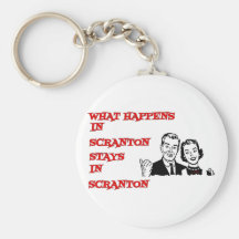 What Happens In Scranton Key Chains