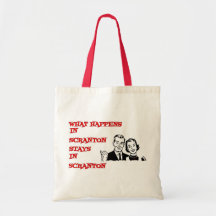 What Happens In Scranton Tote Bags