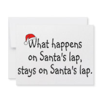 What Happens On Santas Lap Stays On Santas Lap 2