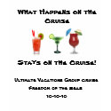What Happens on the Cruise t-shirts
