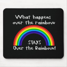 What Happens Over The Rainbow... Mousepad