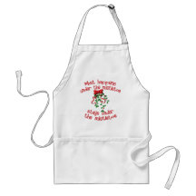 What Happens Under The Mistletoe Apron