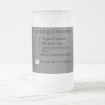 WHAT IS A FATHER? CHECK ALL THAT APPLY   16OZ FROS COFFEE MUGS