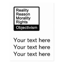What Is Objectivism? postcard