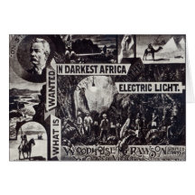 What is Wanted in Darkest Africa is Electric Cards