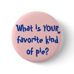 What is YOUR favourite kind of pie?